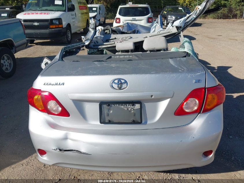 2009 Toyota Corolla Le VIN: 1NXBU40E59Z112648 Lot: 43516176