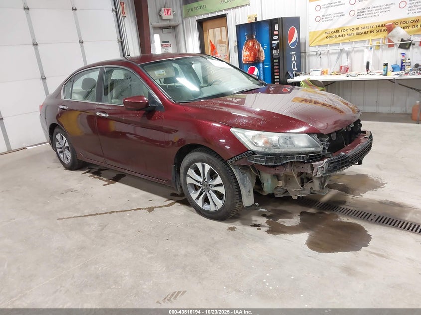 2015 HONDA ACCORD LX - 1HGCR2F38FA055512