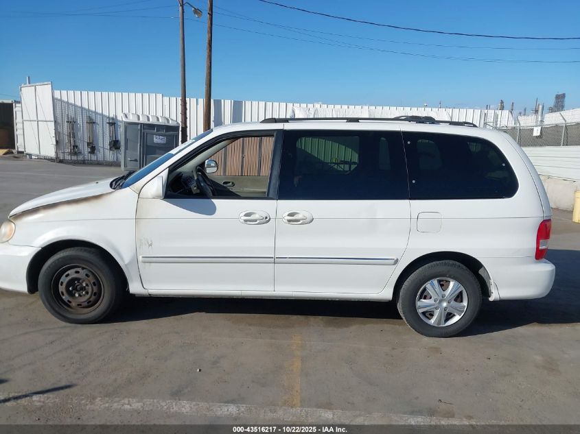 2004 Kia Sedona Ex/Lx VIN: KNDUP131746515748 Lot: 43516217