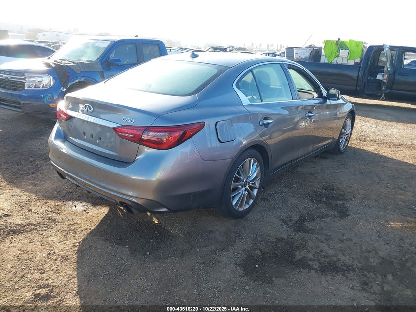VIN JN1EV7AP0JM361995 2018 INFINITI Q50 3.0T LUXE