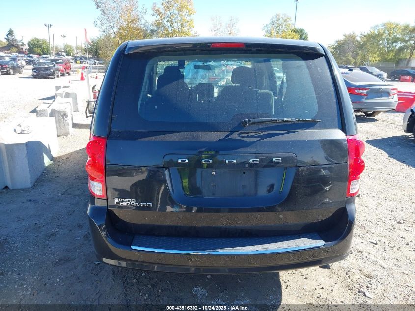 2016 Dodge Grand Caravan American Value Pkg VIN: 2C4RDGBG5GR359696 Lot: 43516302