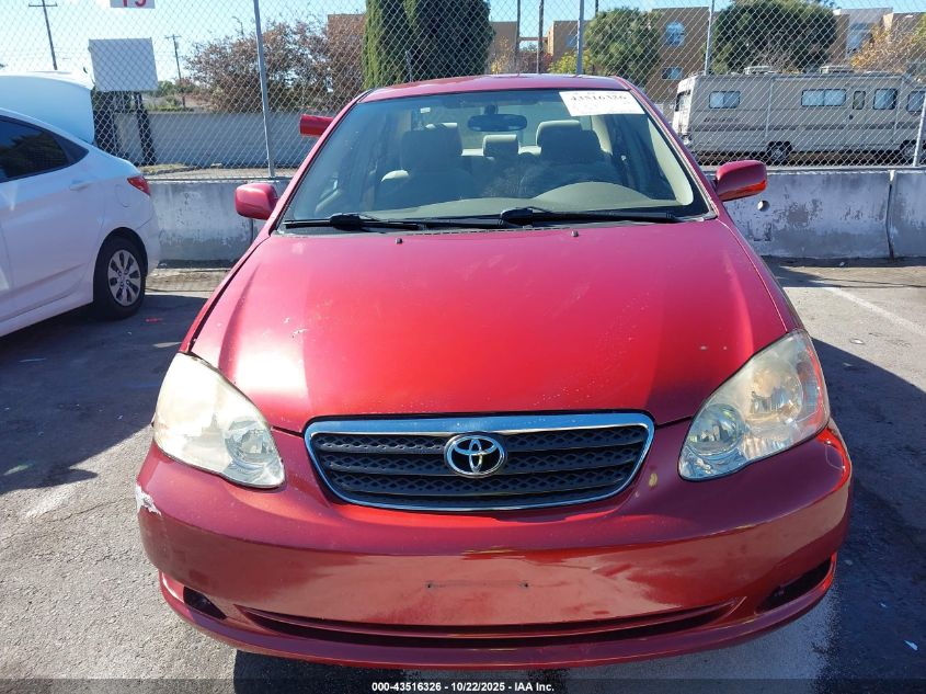 2005 Toyota Corolla Le VIN: 1NXBR32E65Z507859 Lot: 43516326