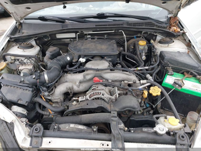 2008 Subaru Outback 2.5I/2.5I L.l. Bean Edition VIN: 4S4BP61C587318582 Lot: 43516439