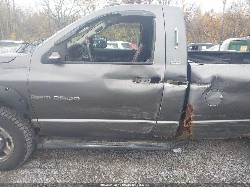 2004 Dodge Ram 2500 Slt/Laramie VIN: 3D7KU26DX4G143287 Lot: 43516457