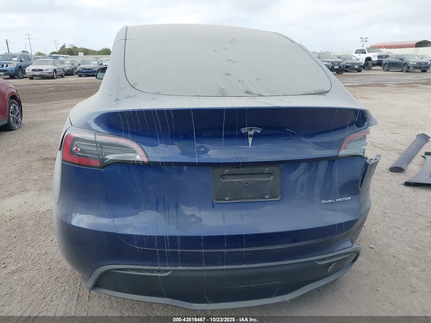 2023 Tesla Model Y Awd/Long Range Dual Motor All-Wheel Drive VIN: 7SAYGDEE5PA161076 Lot: 43516467