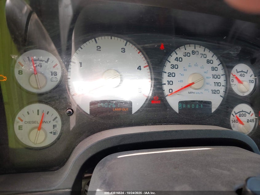 2003 Dodge Ram 2500 Slt/Laramie/St VIN: 3D7KU28663G737758 Lot: 43516524