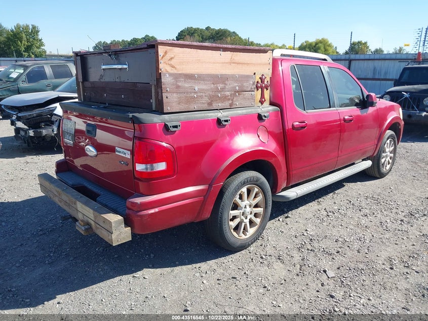 1FMEU53E38UB03749 2008 FORD EXPLORER SPORT TRAC photo no. 4