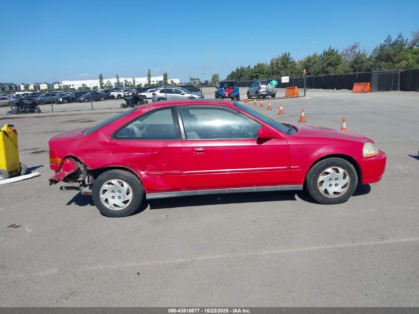 1997 Honda Civic Ex VIN: 1HGEJ8143VL040650 Lot: 43595918