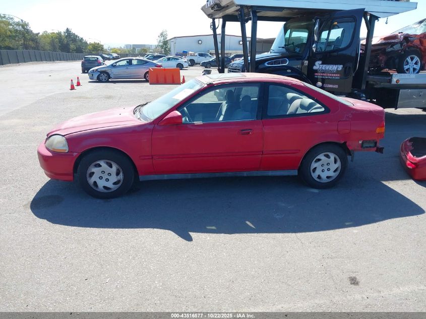 1997 Honda Civic Ex VIN: 1HGEJ8143VL040650 Lot: 43595918