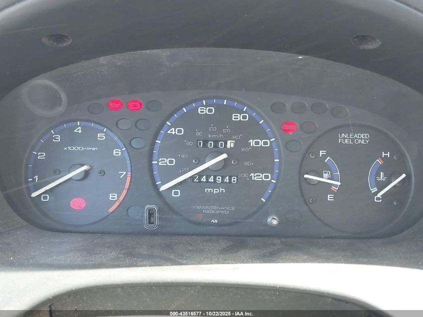 1997 Honda Civic Ex VIN: 1HGEJ8143VL040650 Lot: 43595918