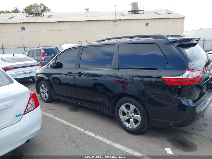 2017 TOYOTA SIENNA LE 8 PASSENGER 5TDKZ3DC1HS785058