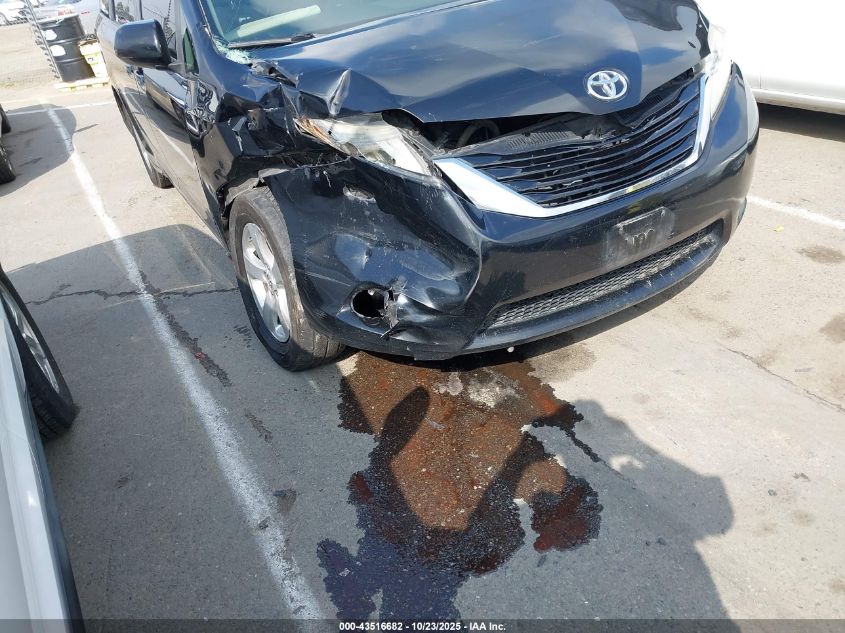 2017 TOYOTA SIENNA LE 8 PASSENGER 5TDKZ3DC1HS785058