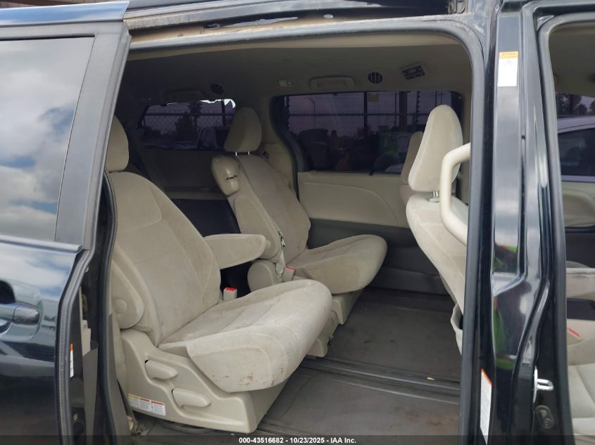 2017 TOYOTA SIENNA LE 8 PASSENGER 5TDKZ3DC1HS785058