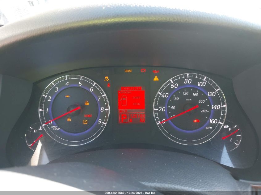 2008 Infiniti Ex35 Journey VIN: JNKAJ09FX8M357262 Lot: 43516689