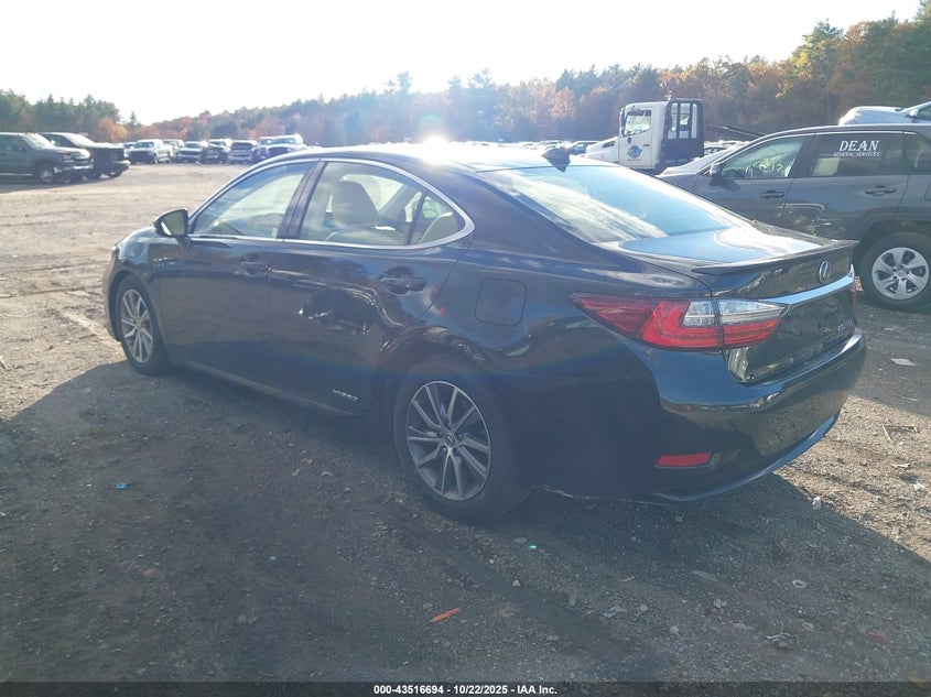 2018 LEXUS ES 300H JTHBW1GG4J2174318