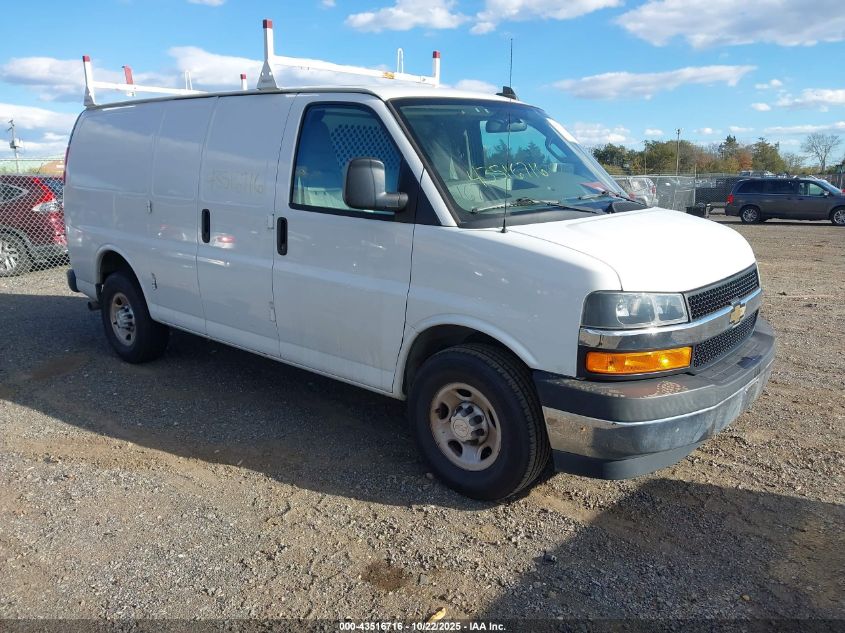 2018 CHEVROLET EXPRESS 2500 WORK VAN - 1GCWGAFG2J1334364