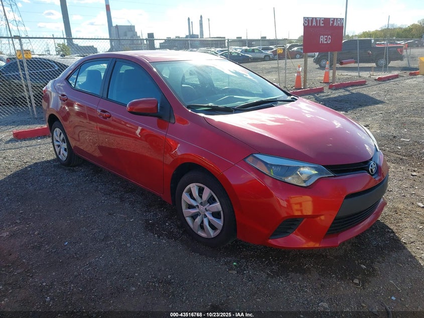 2014 TOYOTA COROLLA LE - 2T1BURHEXEC088795