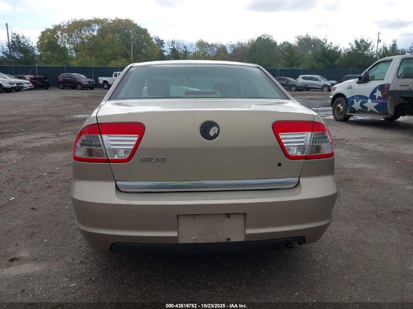 2006 Mercury Milan I4 VIN: 3MEFM07Z66R663289 Lot: 43516782