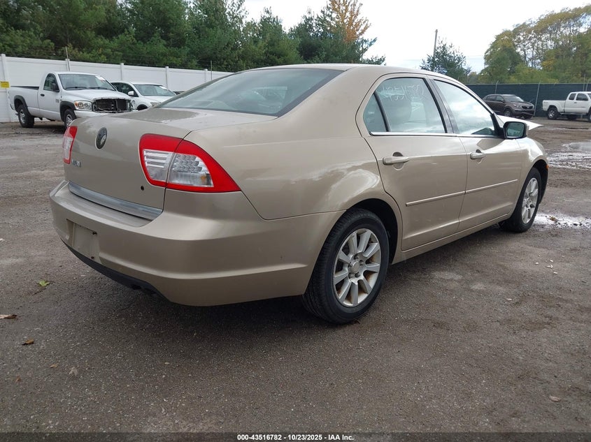 3MEFM07Z66R663289 2006 MERCURY MILAN photo no. 4