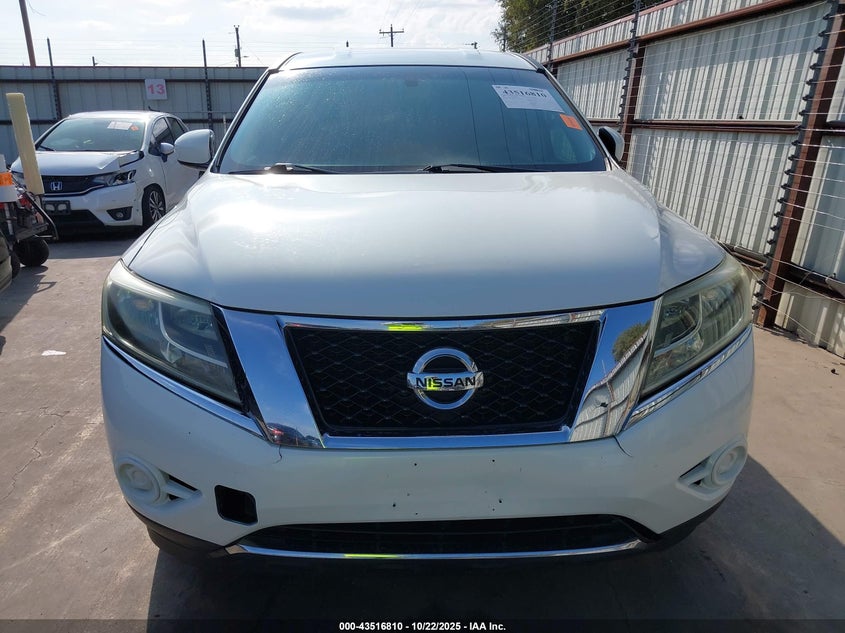 2013 NISSAN PATHFINDER S 5N1AR2MN1DC665758