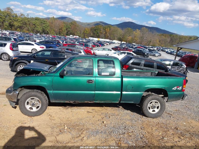 1999 GMC Sierra 1500 Sl VIN: 1GTEK19T4XE527765 Lot: 43516937