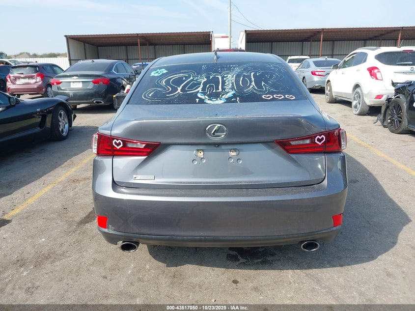 2015 Lexus Is 250 VIN: JTHBF1D24F5055621 Lot: 43517050