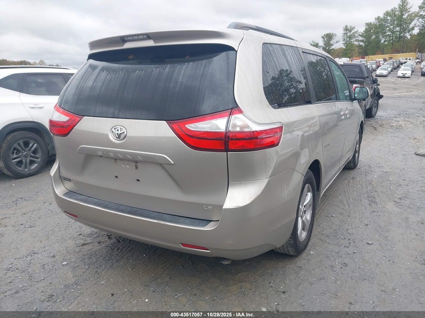 5TDKK3DC2FS571391 2015 TOYOTA SIENNA photo no. 4