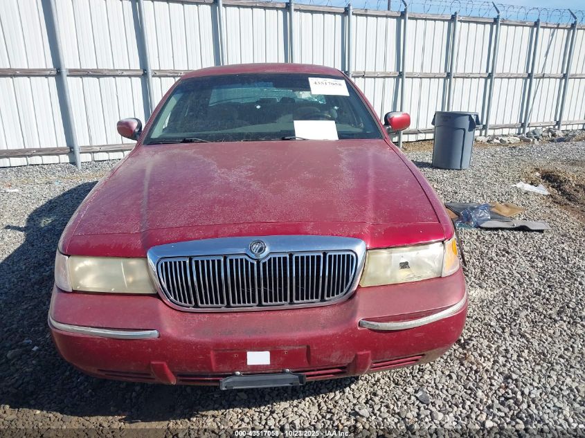 2000 Mercury Grand Marquis Gs VIN: 2MEFM74W8YX604610 Lot: 43517058