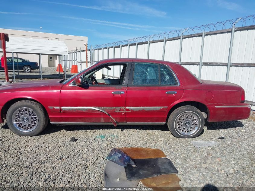 2000 Mercury Grand Marquis Gs VIN: 2MEFM74W8YX604610 Lot: 43517058