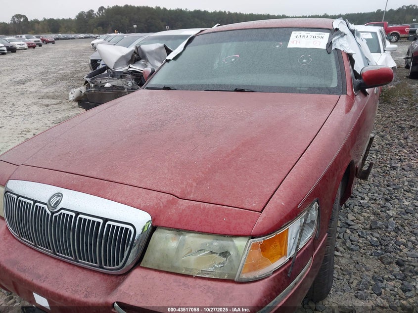 2000 Mercury Grand Marquis Gs VIN: 2MEFM74W8YX604610 Lot: 43517058