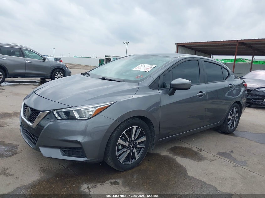 2021 NISSAN VERSA SV XTRONIC CVT 3N1CN8EV4ML823401