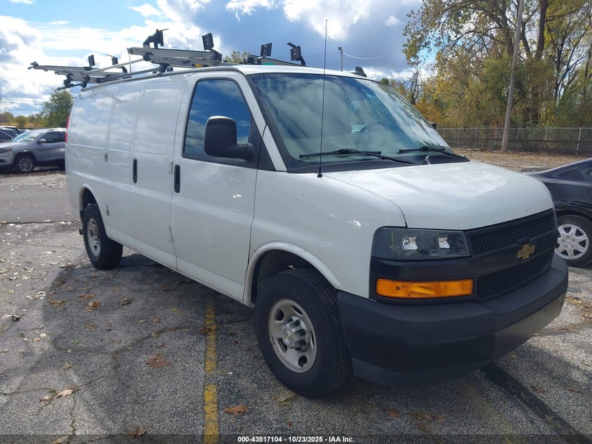 2023 CHEVROLET EXPRESS CARGO RWD 2500 REGULAR WHEELBASE WT - 1GCWGAFP2P1121357