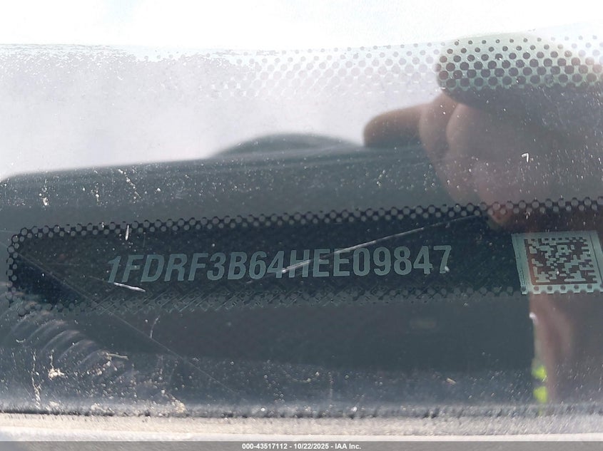 2017 Ford F-350 Xl VIN: 1FDRF3B64HEE09847 Lot: 43517112