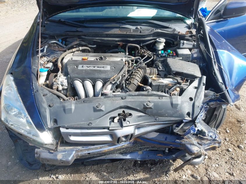 2004 Honda Accord 2.4 Lx VIN: 1HGCM56384A170611 Lot: 43517183