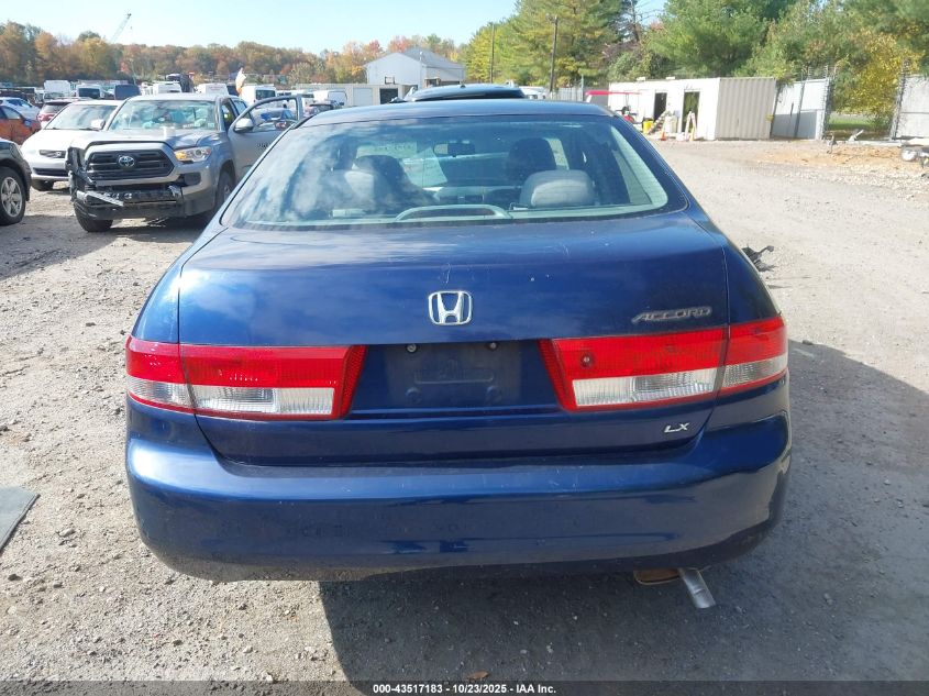 2004 Honda Accord 2.4 Lx VIN: 1HGCM56384A170611 Lot: 43517183
