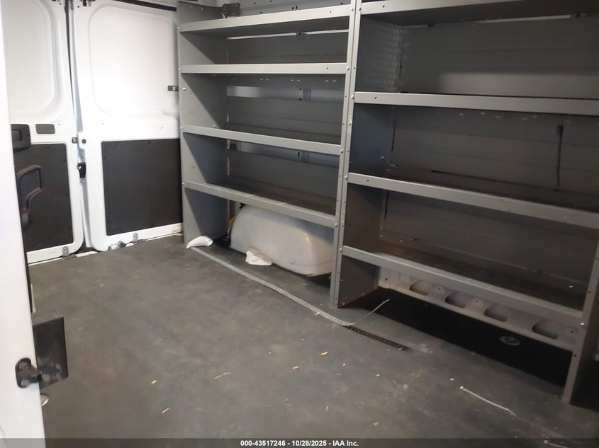 2025 Ram Promaster 2500 Tradesman Low Roof 136 Wb W/Pass Seat VIN: 3C6LRVVG9SE511309 Lot: 43517246