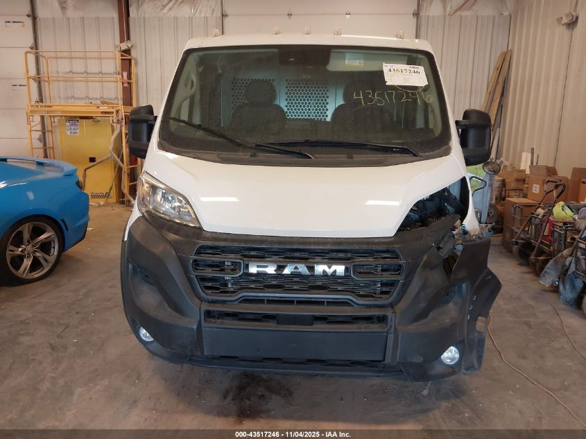 2025 Ram Promaster 2500 Tradesman Low Roof 136 Wb W/Pass Seat VIN: 3C6LRVVG9SE511309 Lot: 43517246