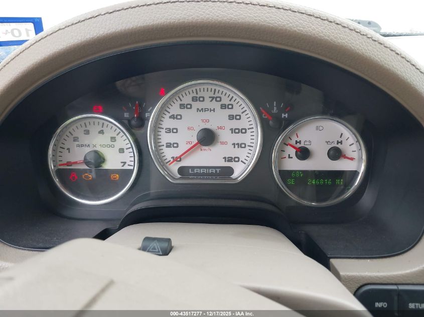 2004 Ford F-150 Lariat/Xlt VIN: 1FTPW12544KC26502 Lot: 43517277