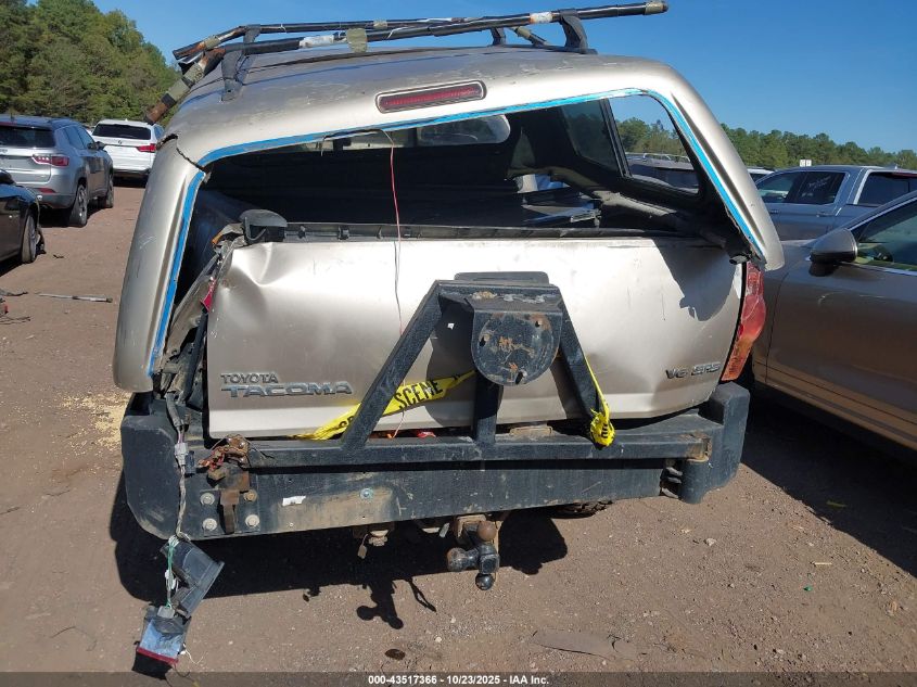 2008 Toyota Tacoma Base V6 VIN: 3TMLU42N08M018749 Lot: 43517366