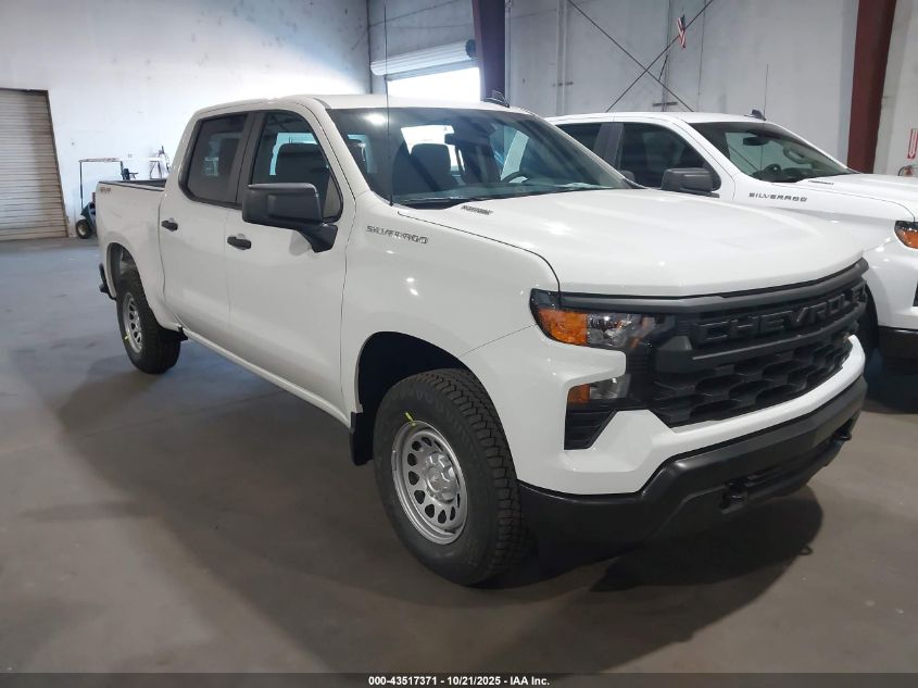 CHEVROLET SILVERADO 1500 4WD SHORT BED WT/4WD STANDARD BED WT