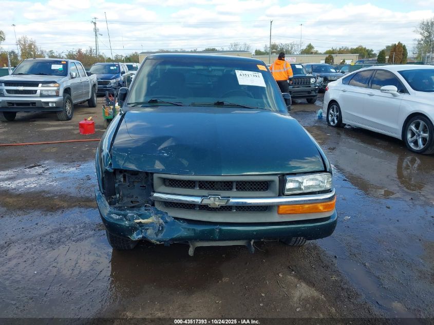 2001 Chevrolet S-10 Ls VIN: 1GCCS195418235340 Lot: 43517393