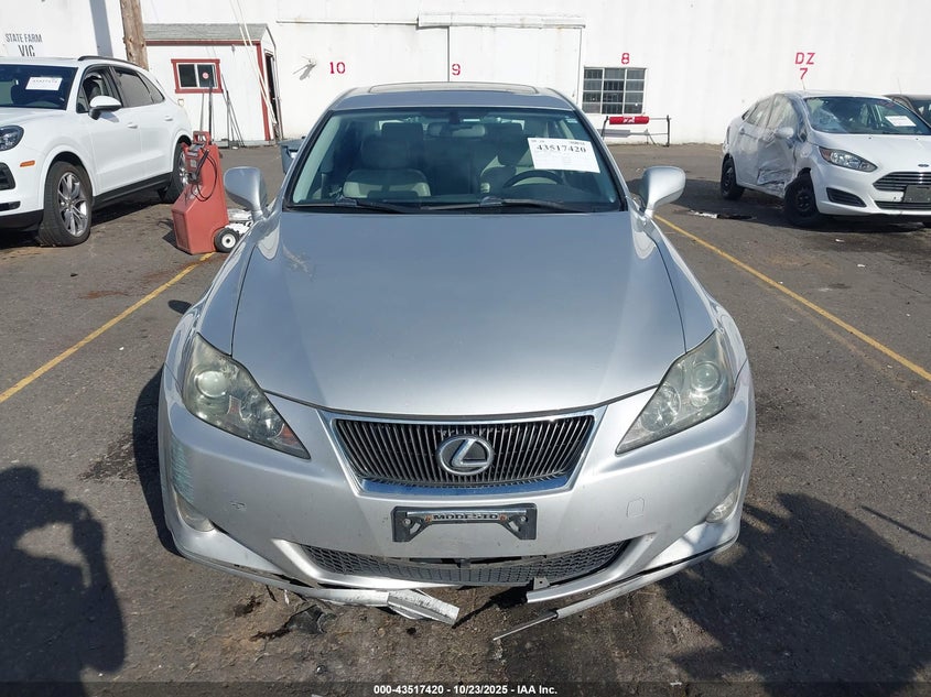 2007 Lexus Is 250 VIN: JTHBK262972035897 Lot: 43517420