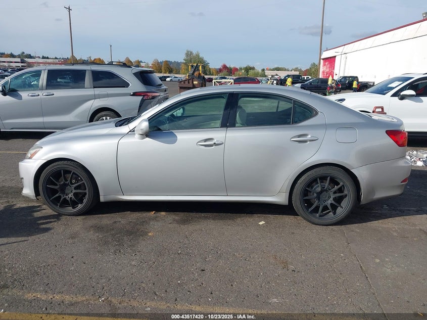 2007 Lexus Is 250 VIN: JTHBK262972035897 Lot: 43517420