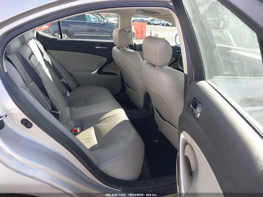 2007 Lexus Is 250 VIN: JTHBK262972035897 Lot: 43517420