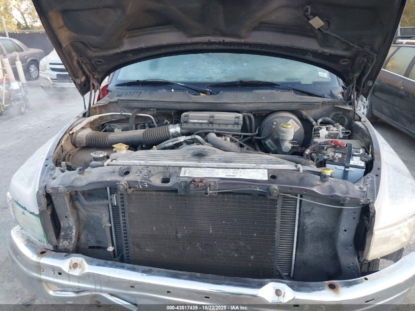 1998 Dodge Ram 1500 St VIN: 3B7HC16Y6WM240480 Lot: 43517439