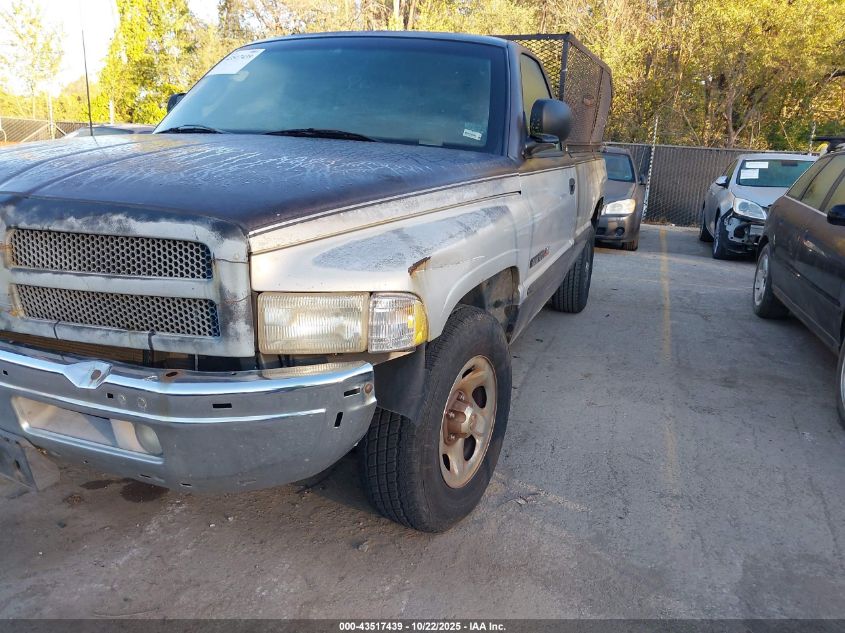 1998 Dodge Ram 1500 St VIN: 3B7HC16Y6WM240480 Lot: 43517439