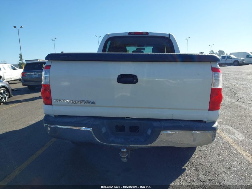 2006 Toyota Tundra Sr5 V8 VIN: 5TBET341X6S517886 Lot: 43517476
