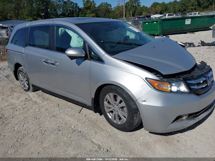 2015 HONDA ODYSSEY EX-L - 5FNRL5H61FB100106