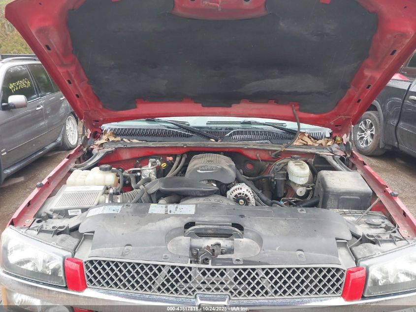 2003 Chevrolet Silverado 1500 Ls VIN: 2GCEC19T831306906 Lot: 43517516