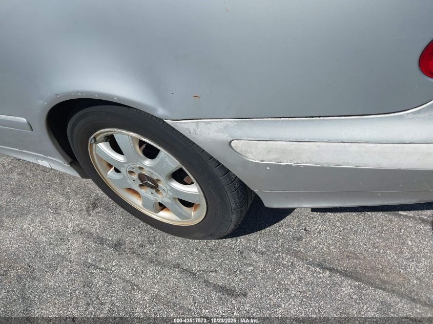 2002 Mercedes-Benz Clk 320 VIN: WDBLJ65G22F200931 Lot: 43517573